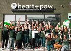 AWARD-WINNING HEART + PAW VETERINARY, GROOMING AND DAYCARE CENTERS ANNOUNCE CO-OWNERSHIP PROGRAM