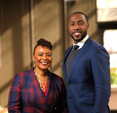 National Black Bank Foundation Co-founders Dr. Bernice A. King and Ashley D. Bell