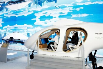 SK Telecom will showcase at CES 2023 an Urban Air Mobility (UAM) solution that can provide convenient, zero-pollution form of transportation for cities. SK Telecom will showcase at CES 2023 an Urban Air Mobility (UAM) solution that can provide convenient, zero-pollution form of transportation for cities.