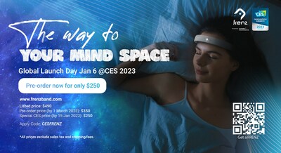 FRENZ Brainband by Earable is the world's first sleep tech wearable that can track and stimulate brain activities via bone-conduction speakers to facilitate better quality sleep, focus and relaxation.