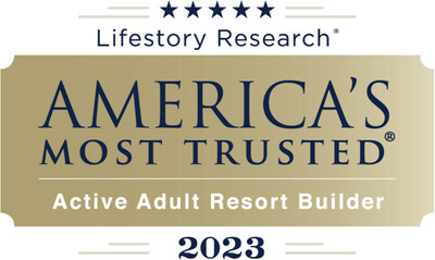 America's Most Trusted Active Adult Resort Builder 2023