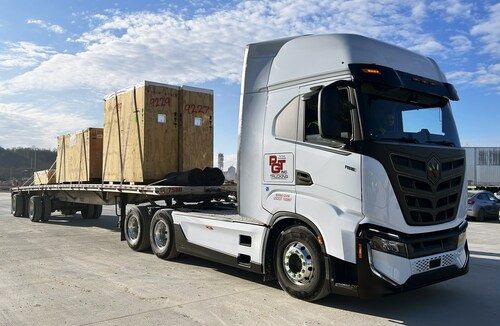 PGT Trucking purchases their first Nikola Tre BEV semi-truck.