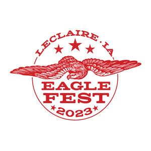 Eagles Soar in LeClaire, IA, During City's Inaugural Eagle Festival