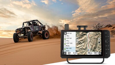 All-new, high-performance Baja Race and Baja Chase Edition navigators feature built-in inReach satellite communication for live tracking and messaging to help give teams the winning edge