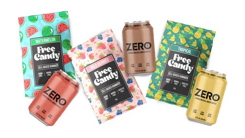 Nouveaux produits Free Candy et Zero Coffee de CULT Food Science Corp. (Groupe CNW/CULT Food Science Corp.)