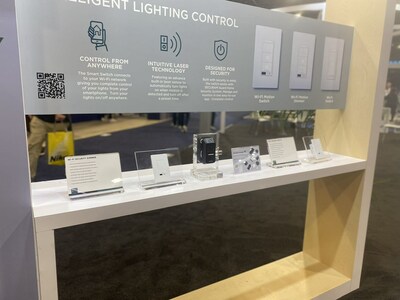 CES Booth #52032 at Tech West in the Venetian Expo_WiFi Smart Security Switch