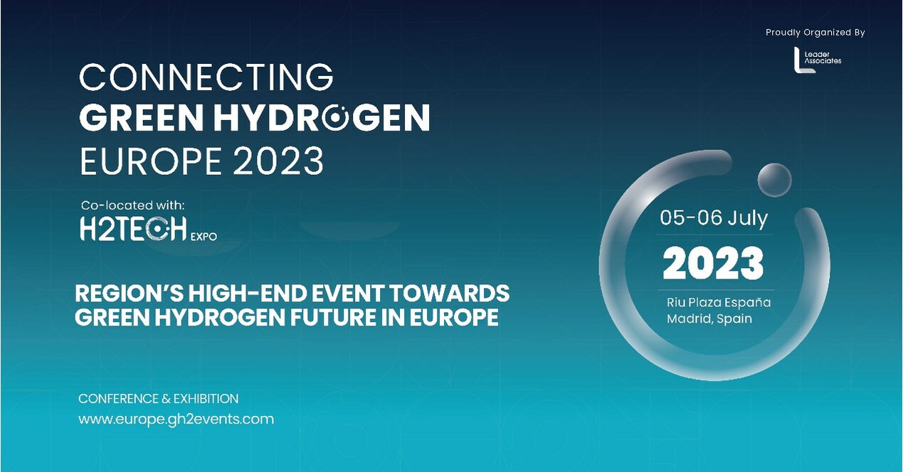 La deuxi&egrave;me &eacute;dition annuelle de la conf&eacute;rence Connecting Green Hydrogen Europe 2023 se tient &agrave; Madrid, en Espagne
