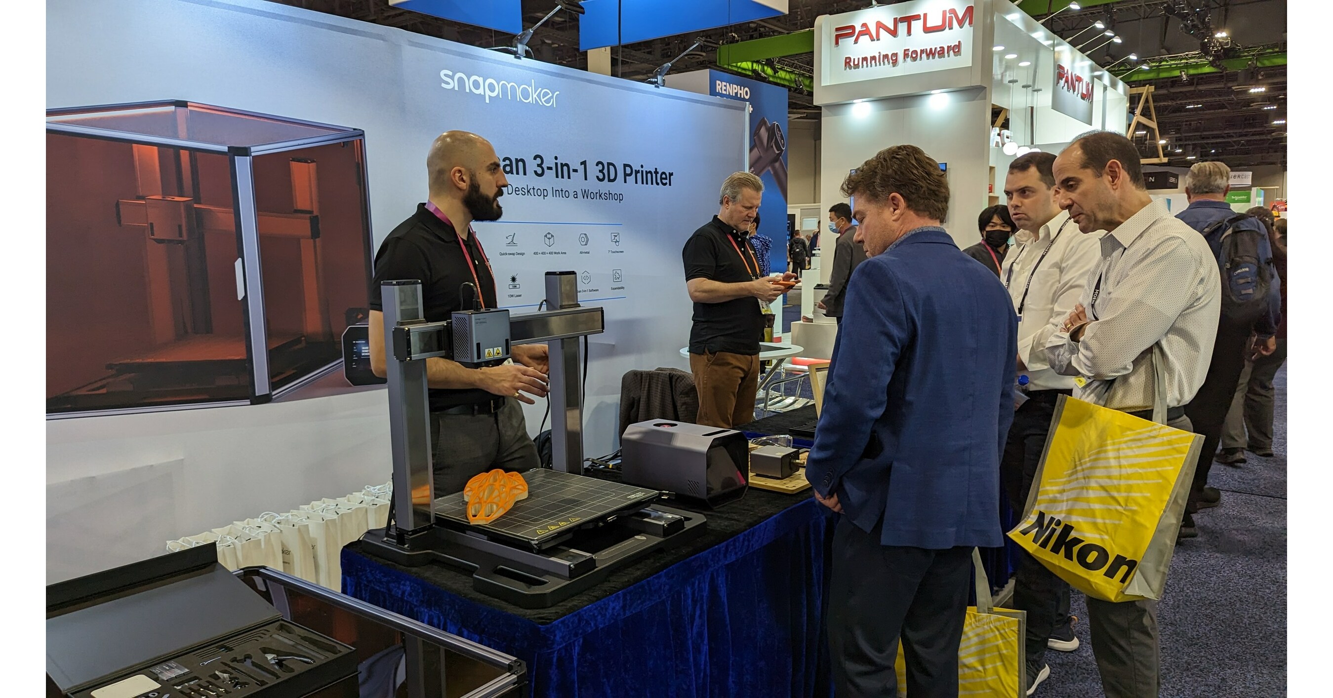Snapmaker Artisan e J1 d&atilde;o um passo impressionante na CES 2023