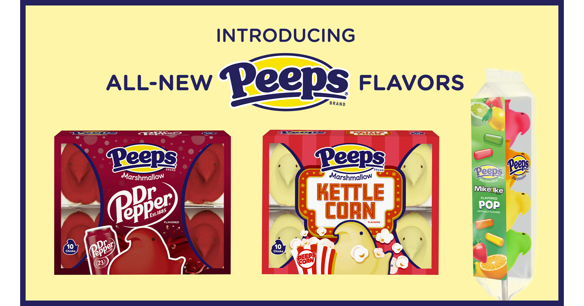 New Year, New PEEPS® Marshmallow! Iconic Candy Brand Launches Spring  Collection Earlier Than Ever