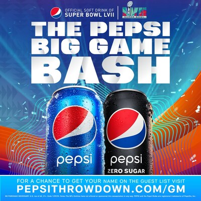 CALLING ALL ARIZONANS: PEPSI TO CELEBRATE PHOENIX WITH LOCALS-ONLY SUPER BOWL LVII PARTY