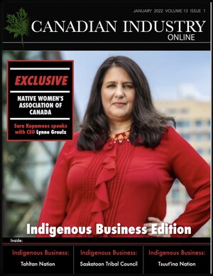 Sara Kopamees Interviews Native Women's Association of Canada's Lynne Groulx for Canadian Industry Magazine