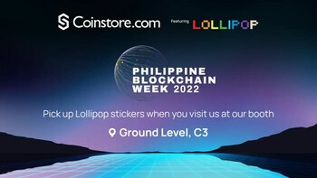 LOLLIPOP x Coinstore at Philippine Blockchain Week