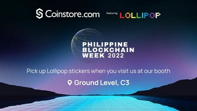 LOLLIPOP x Coinstore en la Phillippine Blockchain Week