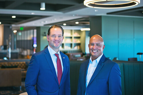 Pictured left to right, RSi Chief Executive Officer, Brent Rollins, and Invicta Health Solutions Chief Executive Officer, Donny Zamora. (Photo Credit: Morris Malakoff)