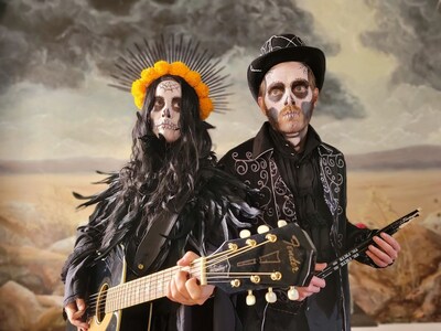 THE DEAD SPEAK: Jaime Muerte and Wayne Robinson (Photo courtesy of BlackRainbow Records)