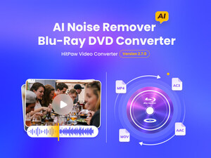 HitPaw Video Converter V2.7 Major Updates: AI Noise Remover and Blu-ray DVD Converter