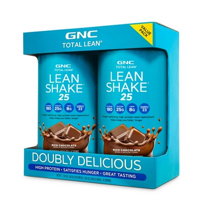 GNC Total Lean Shake Rich Chocolate Twin Pack