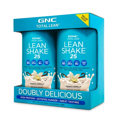 GNC Total Lean Shake French Vanilla Twin Pack