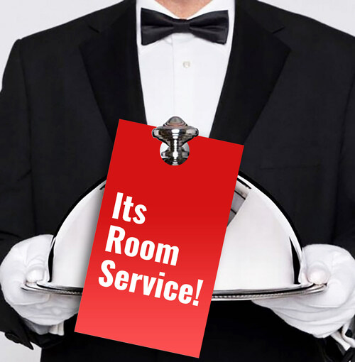 Its Room Service 5-Star Virtual Room Service Direct to Your Occupants Door!
