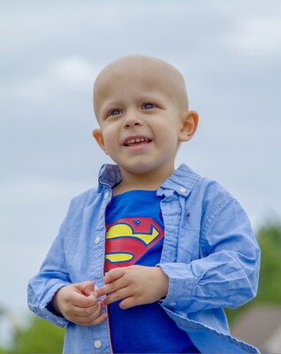 Brandon diagnostiqu avec un cancer (Groupe CNW/La Fondation de l'Hpital de Montral pour enfants)
