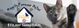 The ARM &amp; HAMMER™ Feline Generous Program Announces 5 Winning Purrfectly Impurrfect Cats Living "Happily Furever After" and donates $50,000 to their Shelters