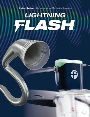 Penumbra's Lightning Flash is the most advanced and powerful mechanical thrombectomy system on the market. It features Penumbra’s novel Lightning Intelligent Aspiration technology, now with dual clot detection algorithms.