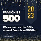 EUROPEAN WAX CENTER RANKED AMONG THE TOP FRANCHISES IN ENTREPRENEUR'S HIGHLY COMPETITIVE FRANCHISE 500®