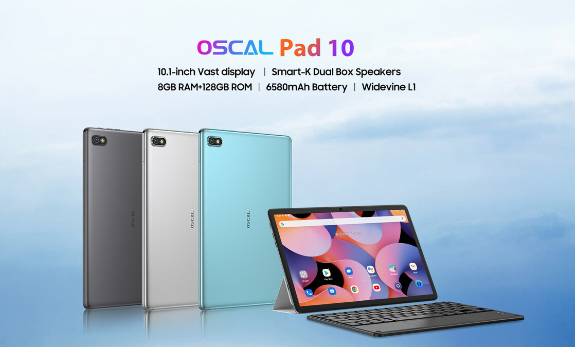  OSCAL 2023 Newest Android 12 Tablet, 10.1 Inch