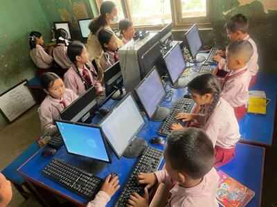 ASTER software has helped a school in Nepal save up to 60% on electricity costs and 65% on computer costs.