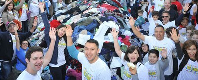 Big Sunday, one of the USA's foremost organizations connecting people through helping and opportunities to volunteer will host its 11th Annual MLK Day Clothing Drive & Community Breakfast on Monday, January 16, 2023 in Los Angeles. Volunteers of all backgrounds will work together to assemble and donate thousands of items of clothing, including 2,023 new cold-weather clothing kits for people who are struggling. Pictured: Big Sunday's 2018 MLK Day event. Photo Credit: Bill Devlin for Big Sunday