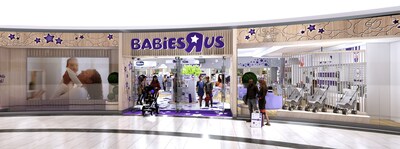 Rendering of new Babies"R"Us flagship store set to open at American Dream in 2023.