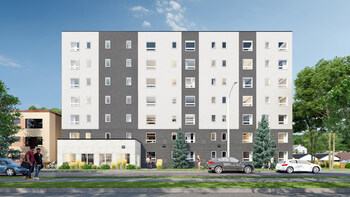 CANADA INVESTS IN AFFORDABLE LIVING WITH NEW APARTMENT BLOCK IN DOWNTOWN WINNIPEG