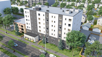 CANADA INVESTS IN AFFORDABLE LIVING WITH NEW APARTMENT BLOCK IN   Government Of Canada CANADA INVESTS IN AFFORDABLE LIVING WITH NE 