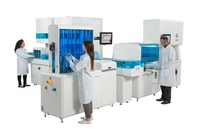 BD Kiestra™ 3rd Generation Total Lab Automation System (shown with BD Kiestra™ ReadA, BD Kiestra™ InoqulA and BD Kiestra™ BarcodA)