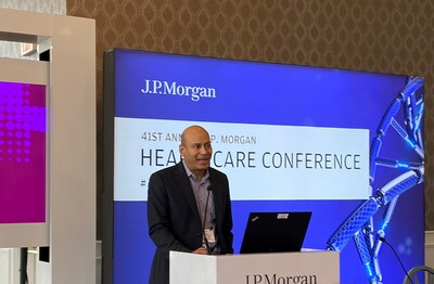 Dr. Sanjay Doddamani, CEO of UpStream, presents at the J.P. Morgan Healthcare Conference