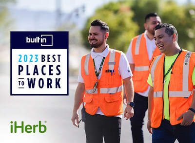 Built in LA recognizes iHerb as 2023 Best Places To Work