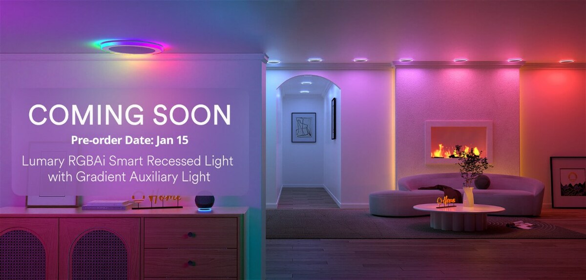 Leading in Smart lighting Industry, Lumary Launches the World's First Smart RGBAI Recessed Light - Vimarsana News