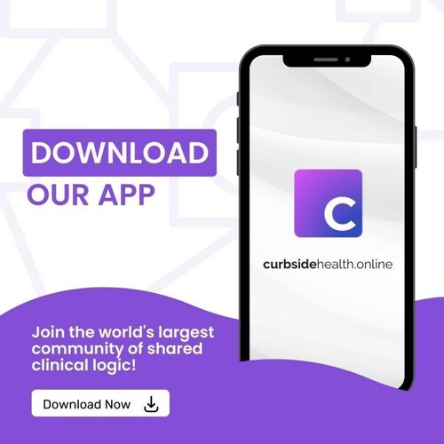 Curbside Health - offer clinicians the ability to access our platform on their mobile devices