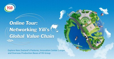 Yili Group oferece tours online de sua cadeia industrial em todo o mundo. (PRNewsfoto/Yili Group)