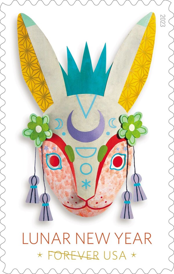 USPS unveils Lunar New Year “Year of the Rabbit” Stamp in San Francisco.