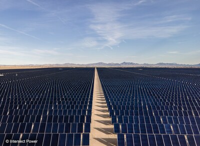 Intersect Power’s Athos III solar project is located in Riverside County, CA and totals 224 MWac/310 MWp. The facility came online in December 2022 and created 500 peak union construction jobs.