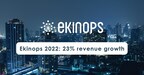 Ekinops在2022年实现了23%的收入增长，达到创纪录的1.276亿欧元
