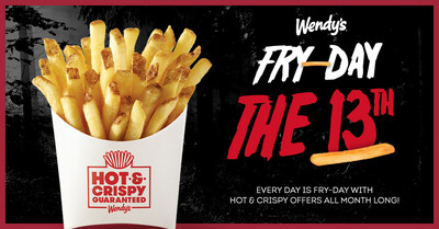 No One Has to be Unlucky This Fry-Day the Thirteenth as Wendy’s Is Serving Good Fortune for All in the Form of Free Food