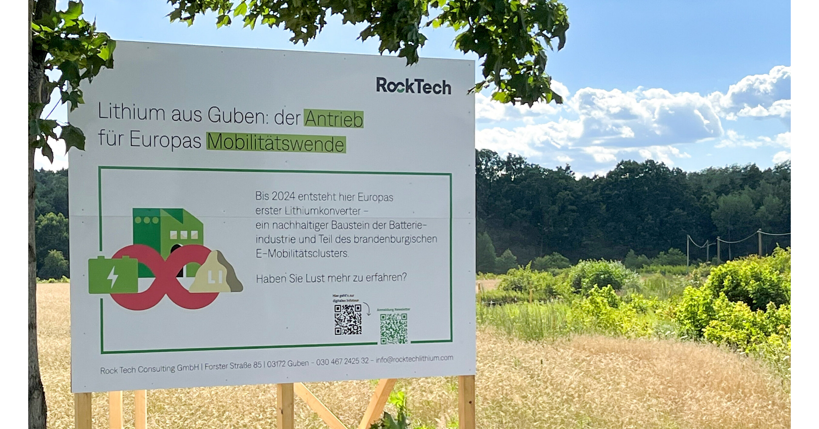 Vorzeitige Inbetriebnahmegenehmigung für Rock Techs ersten Lithium-Converter in Deutschland erhalten