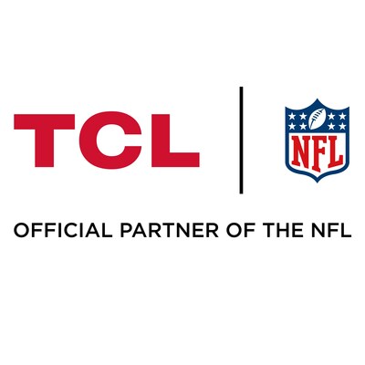 TCL has been named the Official TV Partner of the NFL. (PRNewsfoto/TCL)