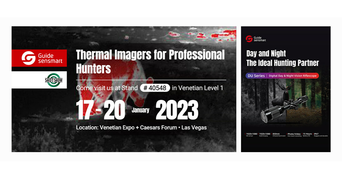 Guide Sensmart at CES 2023, preparing for SHOT Show 2023
