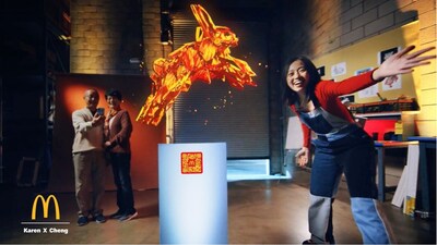 McDonald's USA's Rings in Lunar New Year with Viral Video Creator Karen X Cheng