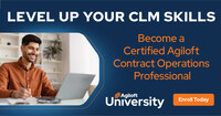 Agiloft established a university to support the increasing role of contracting as a business-critical function. Companies with the most successful contract lifecycle management systems have dedicated contract operations professionals to further extend their enterprise CLM competitive advantage.  Agiloft University focused on training his Agiloft administrators to be certified as a new generation of contract operations professionals.