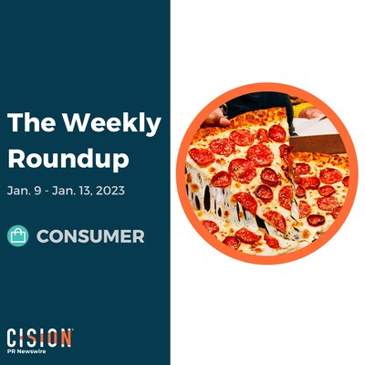 PR Newswire Weekly Consumer Press Release Roundup, Jan. 9-13, 2023. Photo provided by Pizza Hut. https://prn.to/3GvcwSy