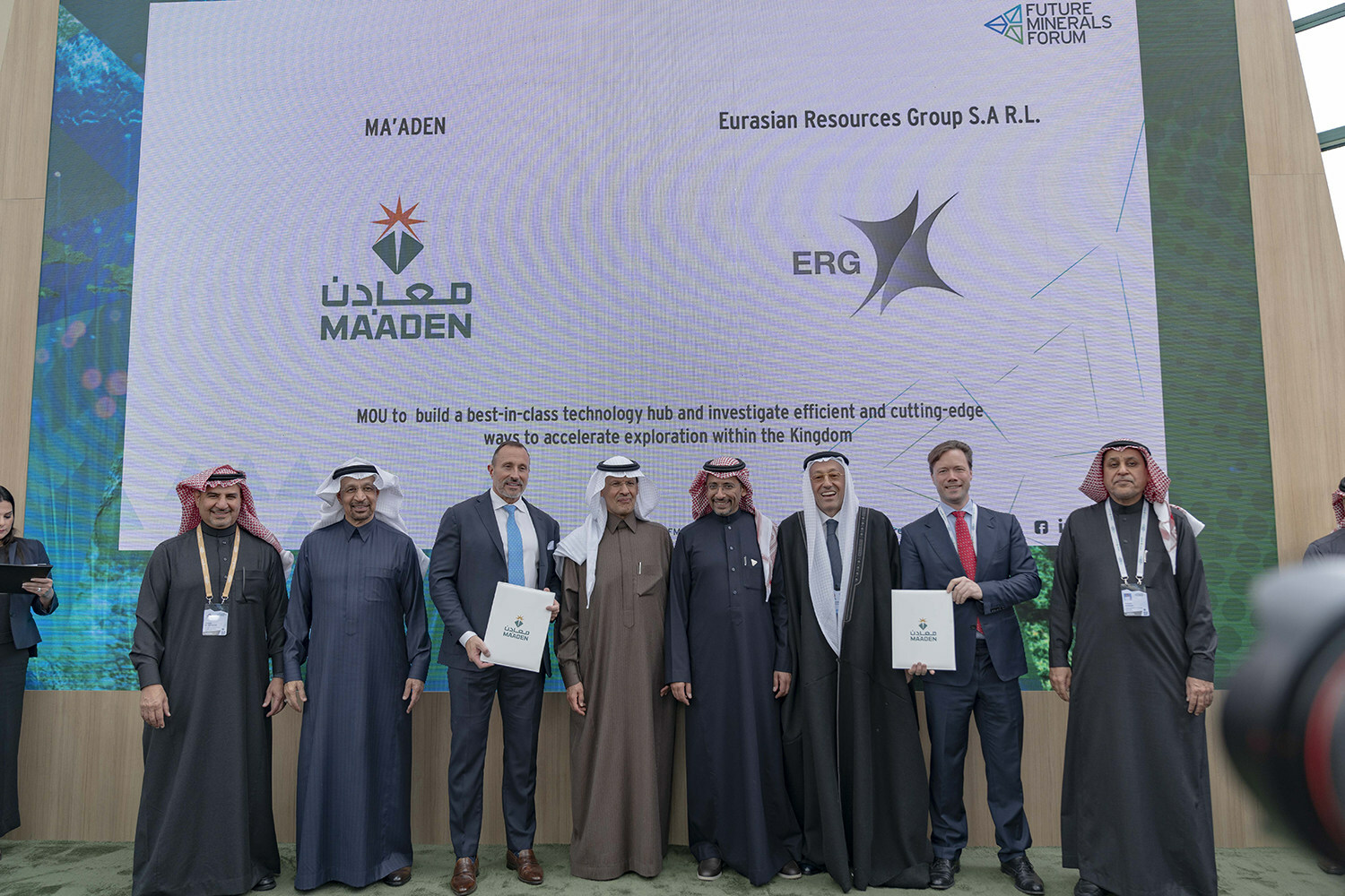 The Future Minerals Forum (FMF) sees 25 Memoranda of Understanding, Joint Ventures and agreements exchanged on its Opening Day